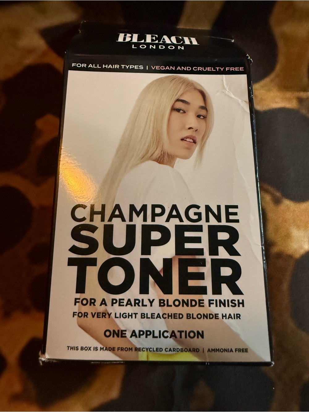 Champagne Super Toner - Pearly Blonde Hair Color